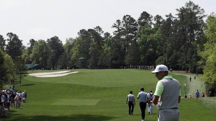 5th hole bulks up as brawny Masters test 5th hole bulks up as brawny Masters test