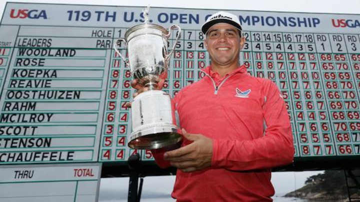 In nod to Amy, Gary Woodland wins USGA U.S. Open