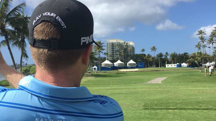 Bald Head Blues line conveys mood