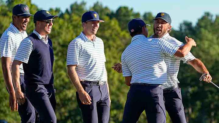 Dominant on Paper and Now Showing It, the U.S. Is Turning the Presidents Cup Into a Rout Dominant on Paper and Now Showing It, the U.S. Is Turning the Presidents Cup Into a Rout