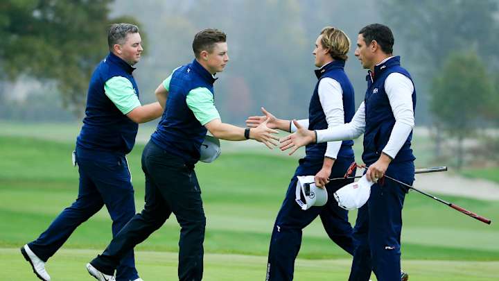 Golf comes to grips with outdated handshake tradition