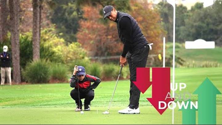 Big Cat, Little Cat: Tiger and Charlie Woods team up Big Cat, Little Cat: Tiger and Charlie Woods team up