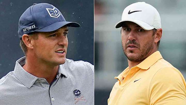 Once Enemies, LIV Golf's Brooks Koepka and Bryson DeChambeau Will Play Together on Saturday at the PGA