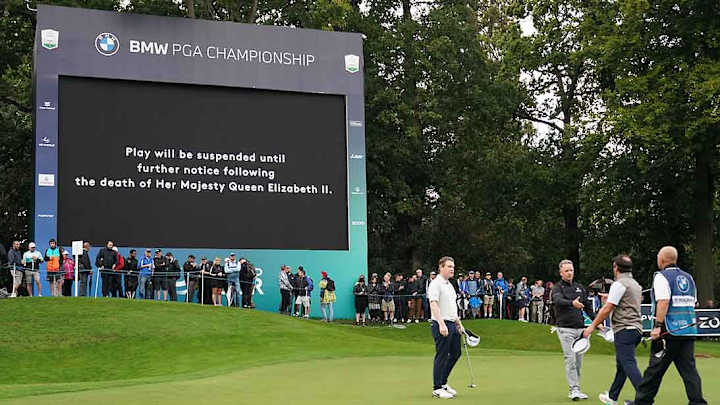BMW PGA Championship Halts Play Following Death of Queen Elizabeth II