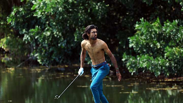Akshay Bhatia Strips Down To Hit a Shot From the Pond Not Once, But Twice at Honda Classic