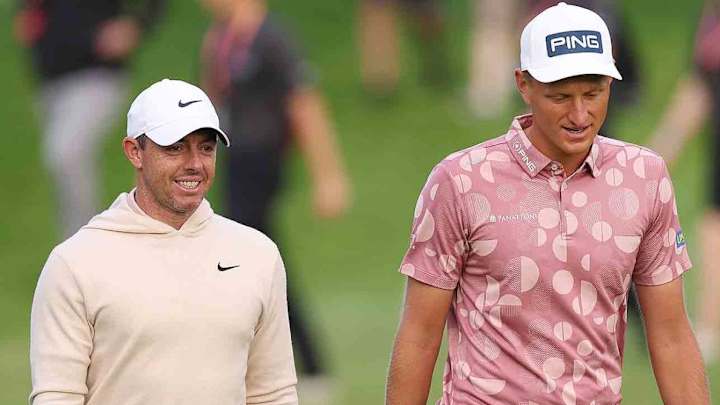 Rory McIlroy Starts Solidly at Irish Open While Playing Alongside Ryder Cup Snub Adrian Meronk Rory McIlroy Starts Solidly at Irish Open While Playing Alongside Ryder Cup Snub Adrian Meronk