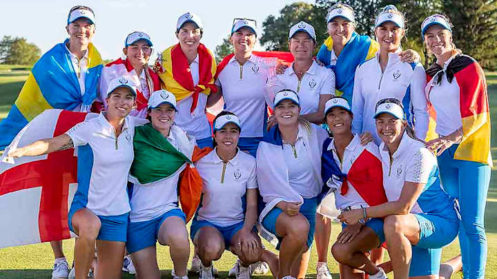 Europe Hangs on to Win 2021 Solheim Cup, Claim Second Cup Ever on U.S. Soil