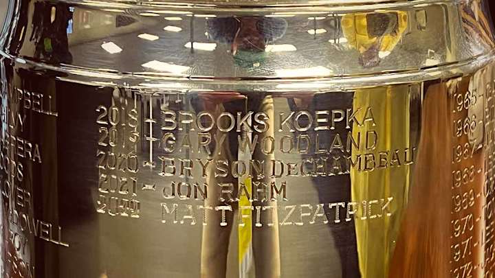 Why Matt Fitzpatrick's U.S. Open Trophy Engraving Took So Long Why Matt Fitzpatrick's U.S. Open Trophy Engraving Took So Long