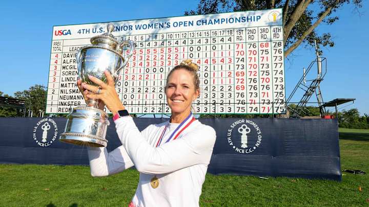 Jill McGill Wins Third USGA Title, Taking U.S. Senior Women's Open Jill McGill Wins Third USGA Title, Taking U.S. Senior Women's Open