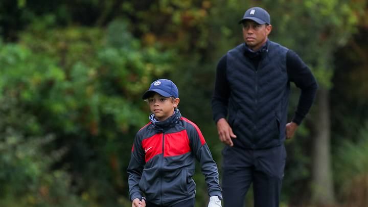 Psst! Don’t tell Tiger Woods' son, Charlie, but history is not on his side