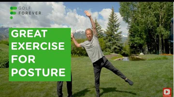 Golf Exercise: Single-Leg Scarecrow