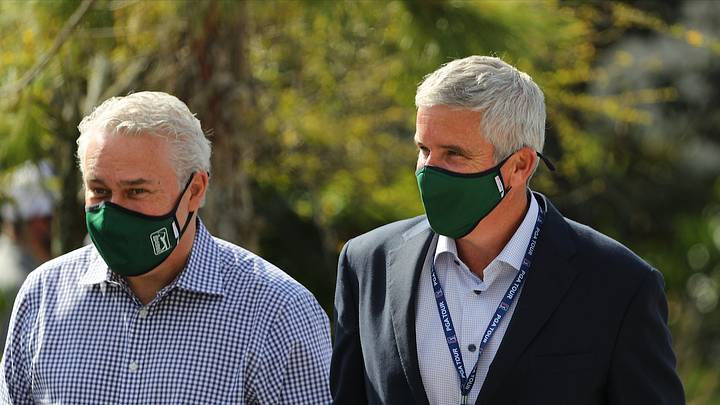 Talk is cheap at Players Championship at TPC Sawgrass for PGA Tour’s Jay Monahan amid pandemic