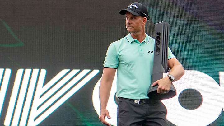 Henrik Stenson's 'Rollercoaster' Ride Ends With LIV Golf Win at Bedminster