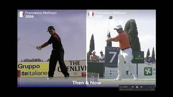 Golf Swing: Francesco Molinari Then & Now Golf Swing: Francesco Molinari Then & Now