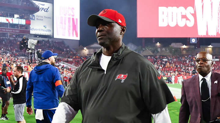 Buccaneers' HC Speaks on Departure of Dave Canales, Offensive Coordinator Liam Coen Buccaneers' HC Speaks on Departure of Dave Canales, Offensive Coordinator Liam Coen
