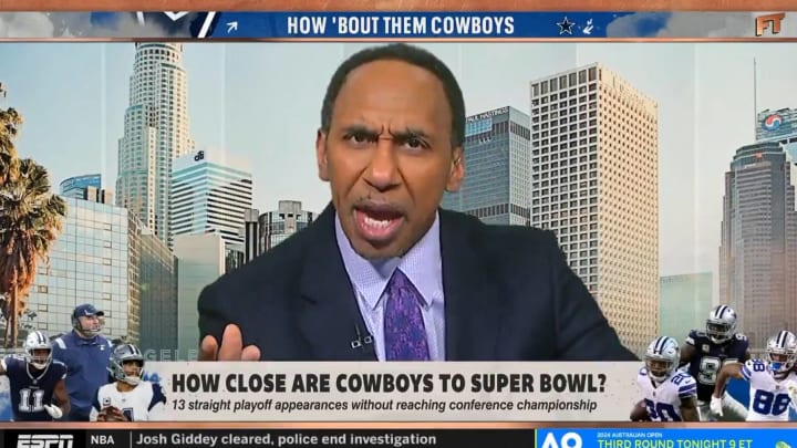 Stephen A. Smith Goes on Epic Rant After Mike McCarthy Calls Cowboys ‘Championship Program’