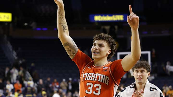 Illinois Bounces Back Behind Coleman Hawkins' 21 Points In Win Over Michigan