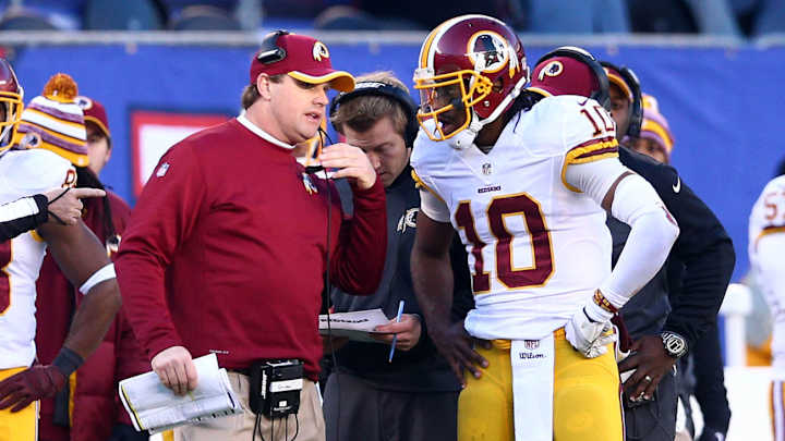 Robert Griffin III-Jay Gruden Social Media Beef Turns Ugly With Now-Deleted Comment Robert Griffin III-Jay Gruden Social Media Beef Turns Ugly With Now-Deleted Comment