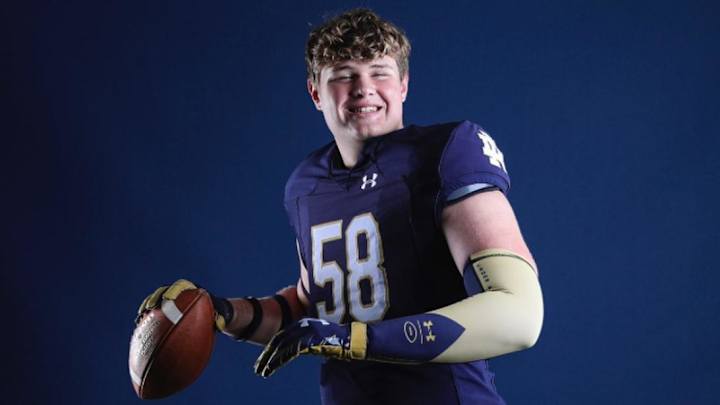 Offensive Lineman Owen Strebig Commits To Notre Dame