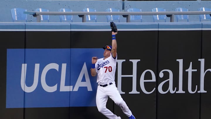 Former Dodgers Top Outfield Prospect Trying Second Career as Converted Pitcher