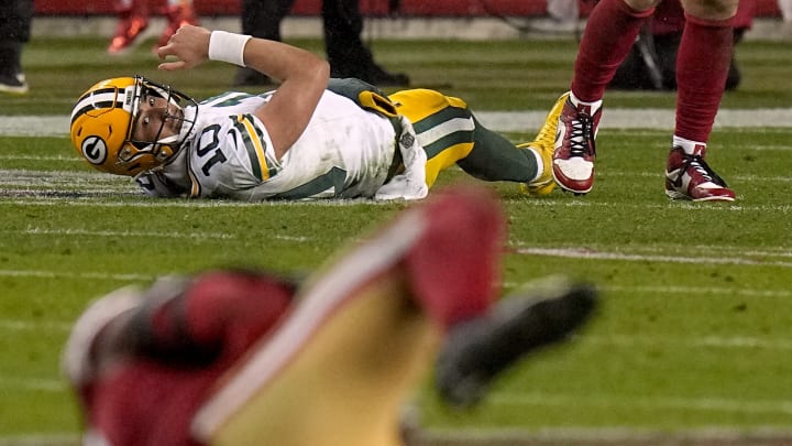 ‘Franchise Quarterback’ Jordan Love Makes Rare Mistakes in Loss to 49ers