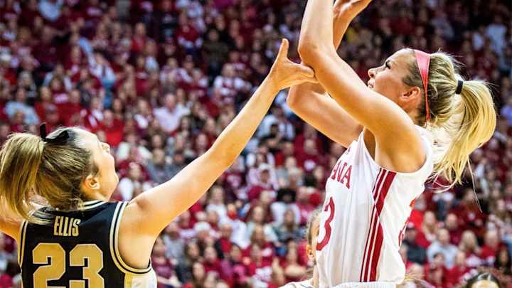 No. 16 Indiana Women's Basketball Plays Purdue Sunday to Keep Barn Burner Trophy
