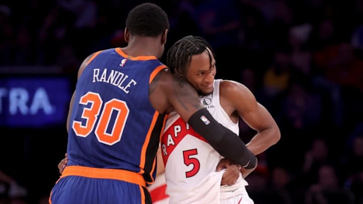 Randle Makes More Knicks History With Barrett, Quickley Watching Randle Makes More Knicks History With Barrett, Quickley Watching