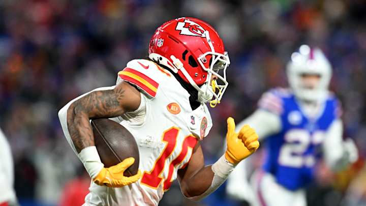 KC Chiefs RB Isiah Pacheco on Baltimore Ravens’ Radar During AFC Championship Week