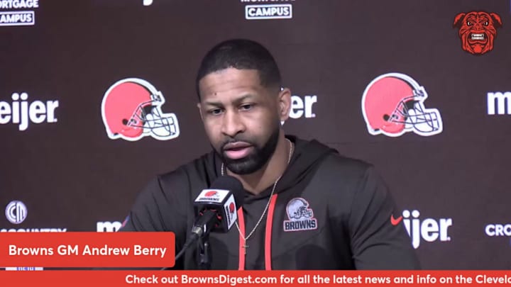 Browns' GM Andrew Berry: OC Change Not About Play-Calling