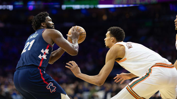 Joel Embiid's Career Night Too Much For Victor Wembanyama, Spurs As 76ers Cruise to Home Victory Joel Embiid's Career Night Too Much For Victor Wembanyama, Spurs As 76ers Cruise to Home Victory