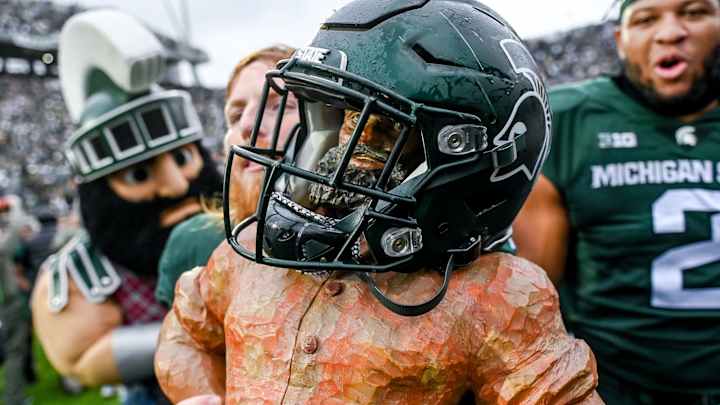 With Jim Harbaugh gone, door opens for Michigan State to retake in-state rivalry With Jim Harbaugh gone, door opens for Michigan State to retake in-state rivalry