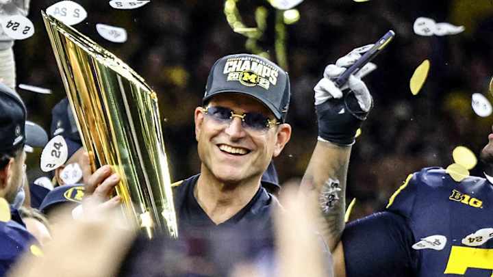 Jim Harbaugh Will Leave Ann Arbor With A Completed Checklist Jim Harbaugh Will Leave Ann Arbor With A Completed Checklist