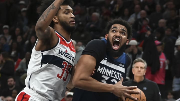 Timberwolves snap two-game skid by beating Wizards
