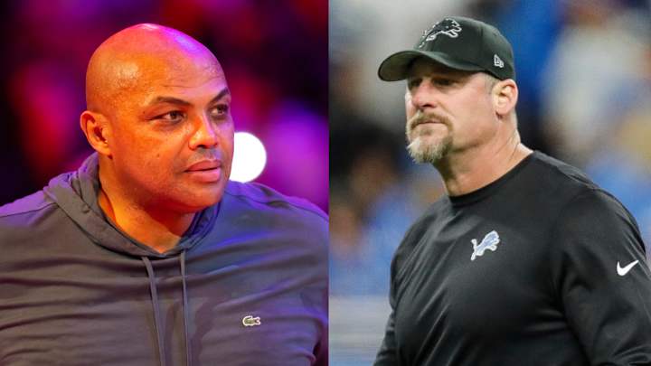 Charles Barkley Says He Has a ‘Man Crush’ on Lions Coach Dan Campbell Charles Barkley Says He Has a ‘Man Crush’ on Lions Coach Dan Campbell
