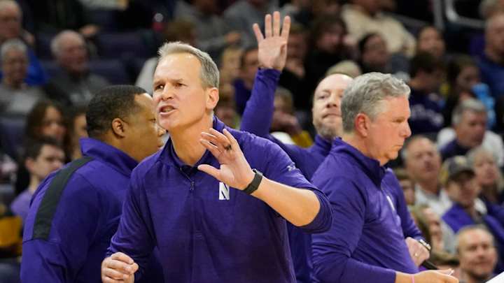 WATCH: Chris Collins Celebrates Northwestern's Win Over Illinois With Shirtless Dance