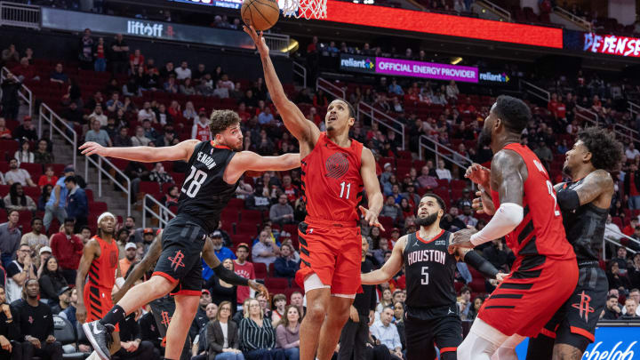 Rockets Receive First-Hand Look at Trail Blazers' Trade Candidate Malcolm Brogdon Rockets Receive First-Hand Look at Trail Blazers' Trade Candidate Malcolm Brogdon