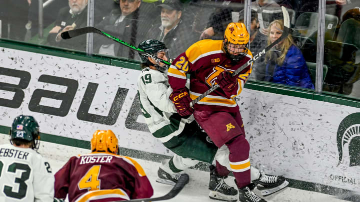 Gophers bounce back with wire-to-wire win over Spartans Gophers bounce back with wire-to-wire win over Spartans