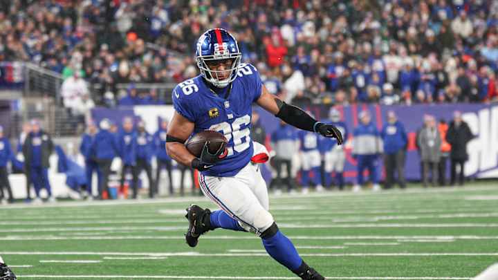 PFF Ranks Giants RB Saquon Barkley in Top 30 Pending UFAs