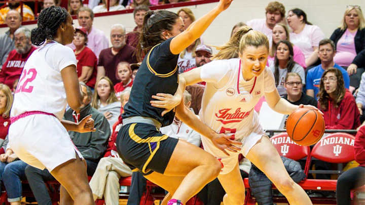 No. 14 Indiana Cruises Past Northwestern 100-59, Four Reserves Hit Career Highs No. 14 Indiana Cruises Past Northwestern 100-59, Four Reserves Hit Career Highs