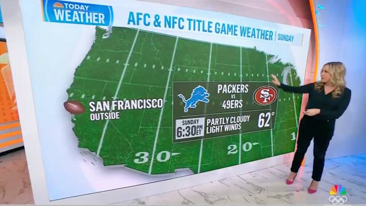NBC’s ‘Today’ Show Snubs Lions Ahead of NFC Championship Game vs. 49ers