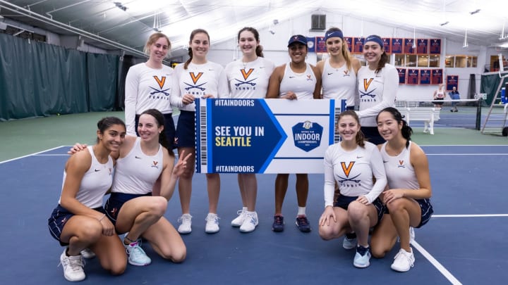 Virginia Men's and Women's Tennis Advance to ITA National Team Indoors