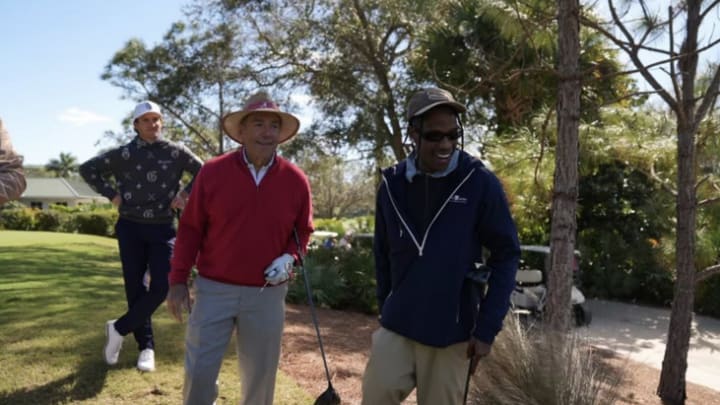 Nick Saban Plays in Mr. October Celebrity Golf Classic