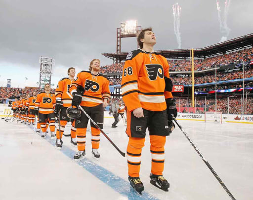 flyers winter classic jersey