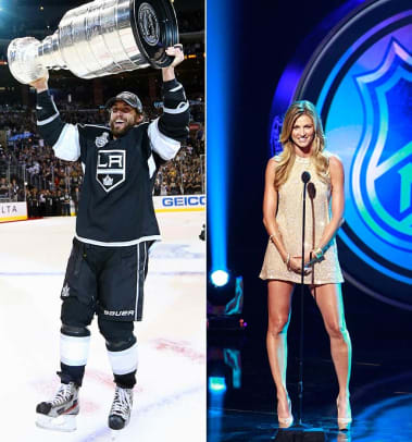 stoll jarret erin andrews nhl wags celebrity years over la kings bf