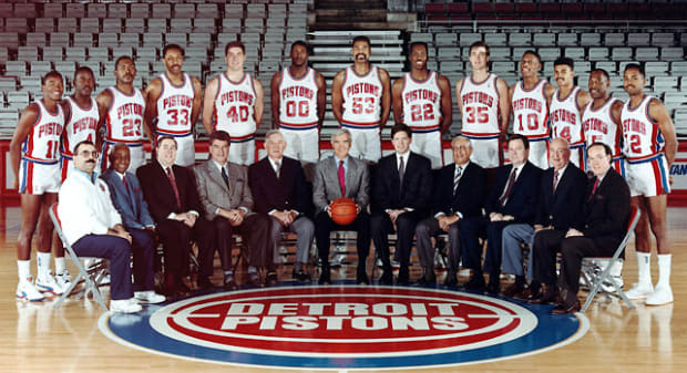 Classic Photos of 1988-89 Pistons - Sports Illustrated