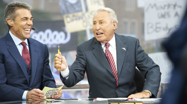 SI Media Podcast: Chris Fowler recalls 'College GameDay' when Lee Corso  dropped F bomb - Sports Illustrated