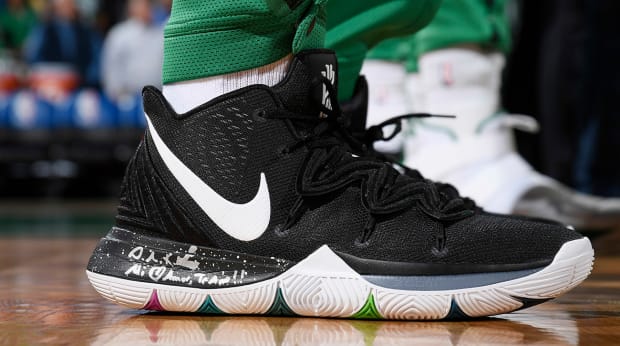 kyrie irving shoes in game