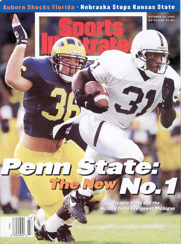 2012 Penn State Nittany Lions Football SPORTS ILLUSTRATED NO LABEL A July 30 