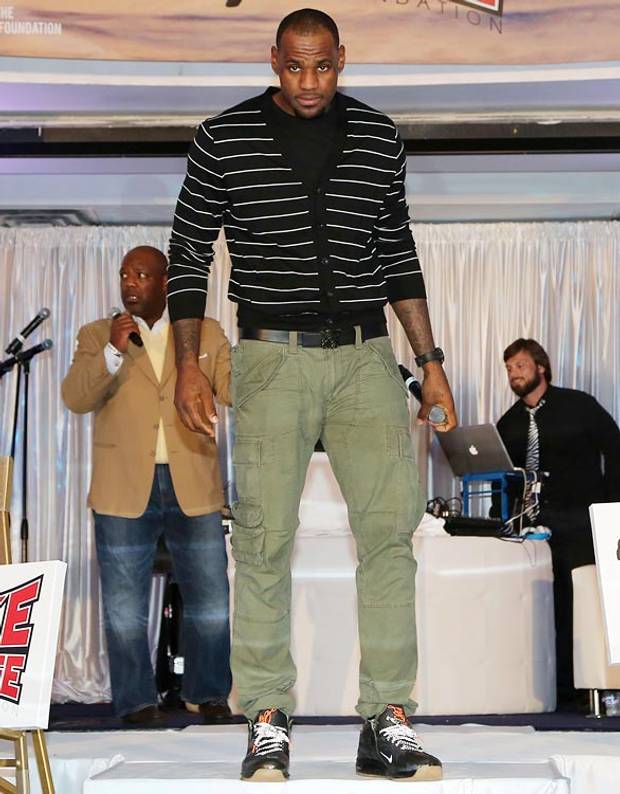 LeBron James NBA fashion, style photos 