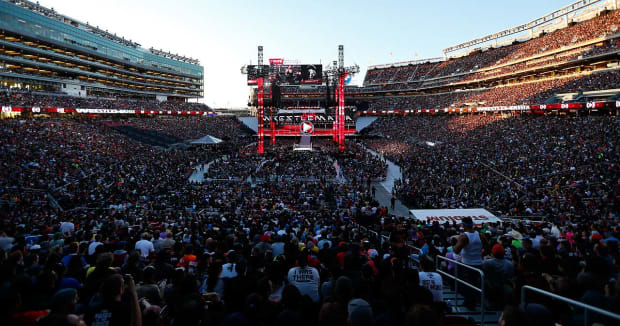 WrestleMania 31 an unprecedented event at Levi's Stadium - Sports  Illustrated